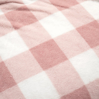 Plaid Ultra Soft Faux Fur All Season Comforter Set