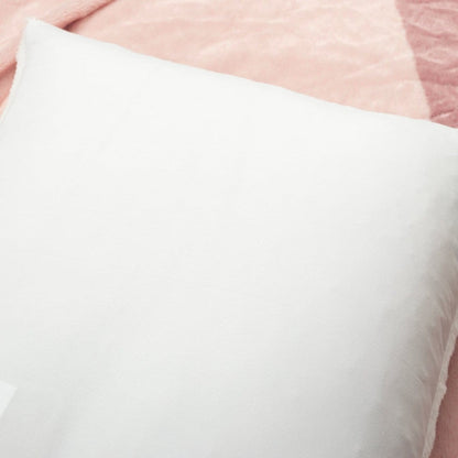 Farmhouse Color Block Ultra Soft Faux Fur Comforter Set