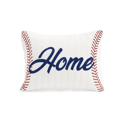 Baseball Game Reversible Oversized Kids Quilt Set