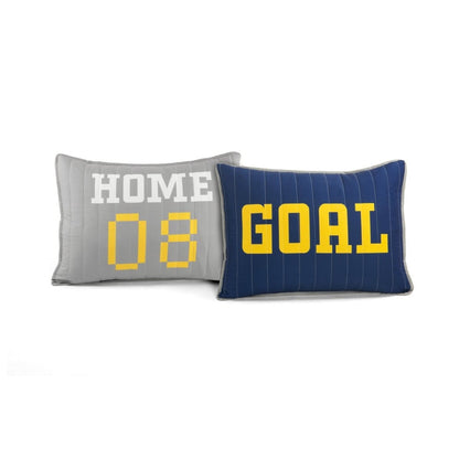 Soccer Game Reversible Quilt Set