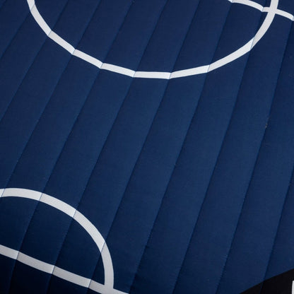 Soccer Game Reversible Quilt Set