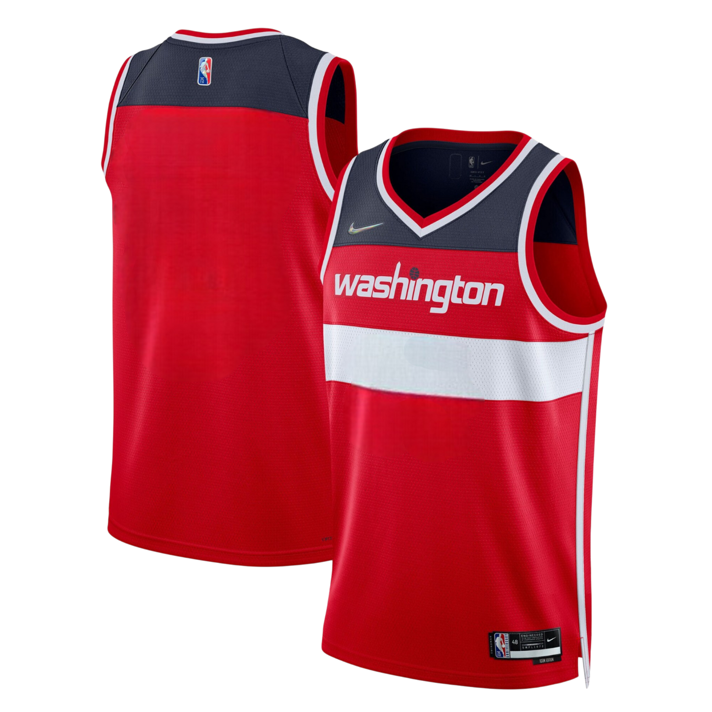 Nike Men's NBA Washington Wizards 2021/22 Diamond Icon Swingman Jersey Jerseys