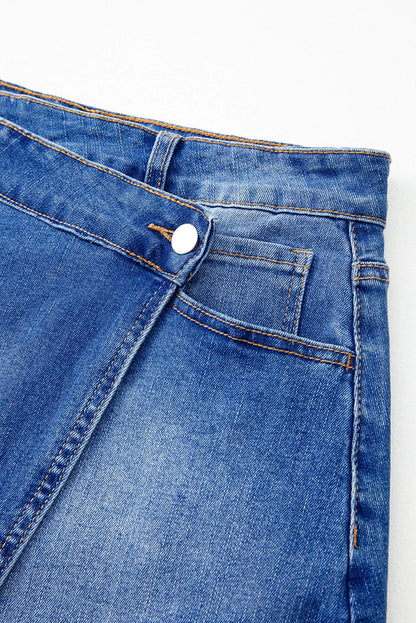 Threaded Pear Renamara Crossed Waist Mini Skirt