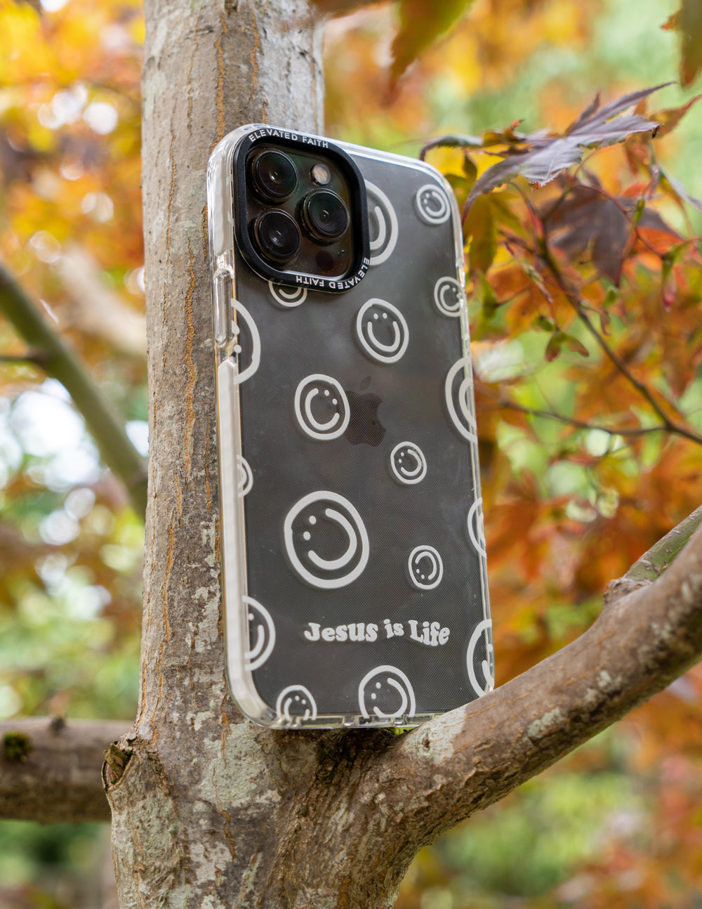 Elevated Faith Jesus is Life Phone Case