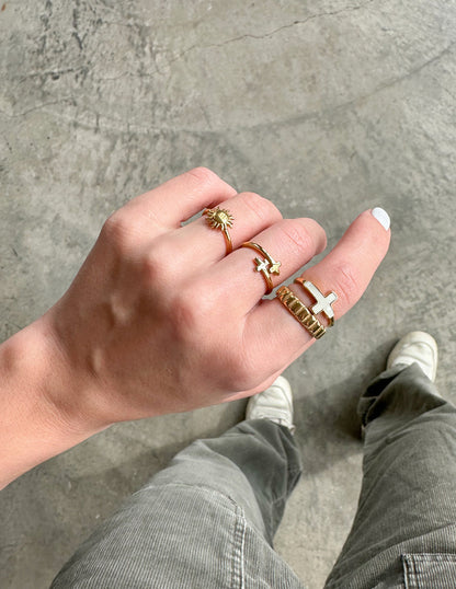 Elevated Faith Gold Sunset Ring