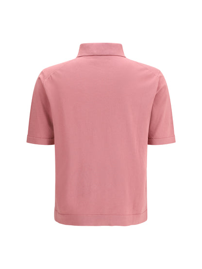 Cotton Polo Cyclamen Pink