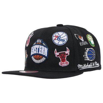 Mitchell & Ness Men's NBA All Over Conference Deadstock Hwc NBA East Ball Caps