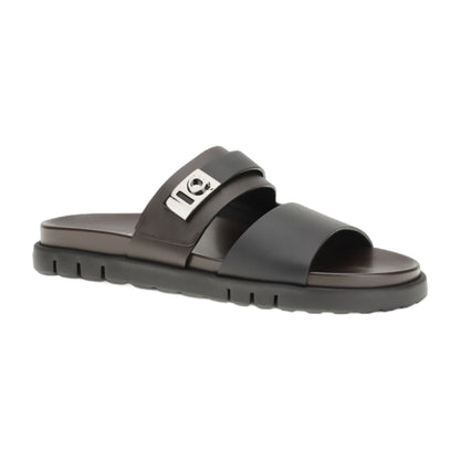 Sandals Double-Strap Leather