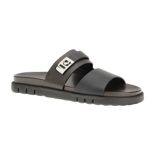 Sandals Double-Strap Leather