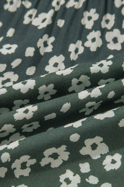 Threaded Pear Hazel Print Tunic Sleeveless Dress