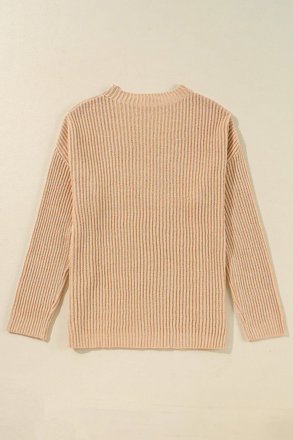 Threaded Pear Avery Side Slits Loose Sweater