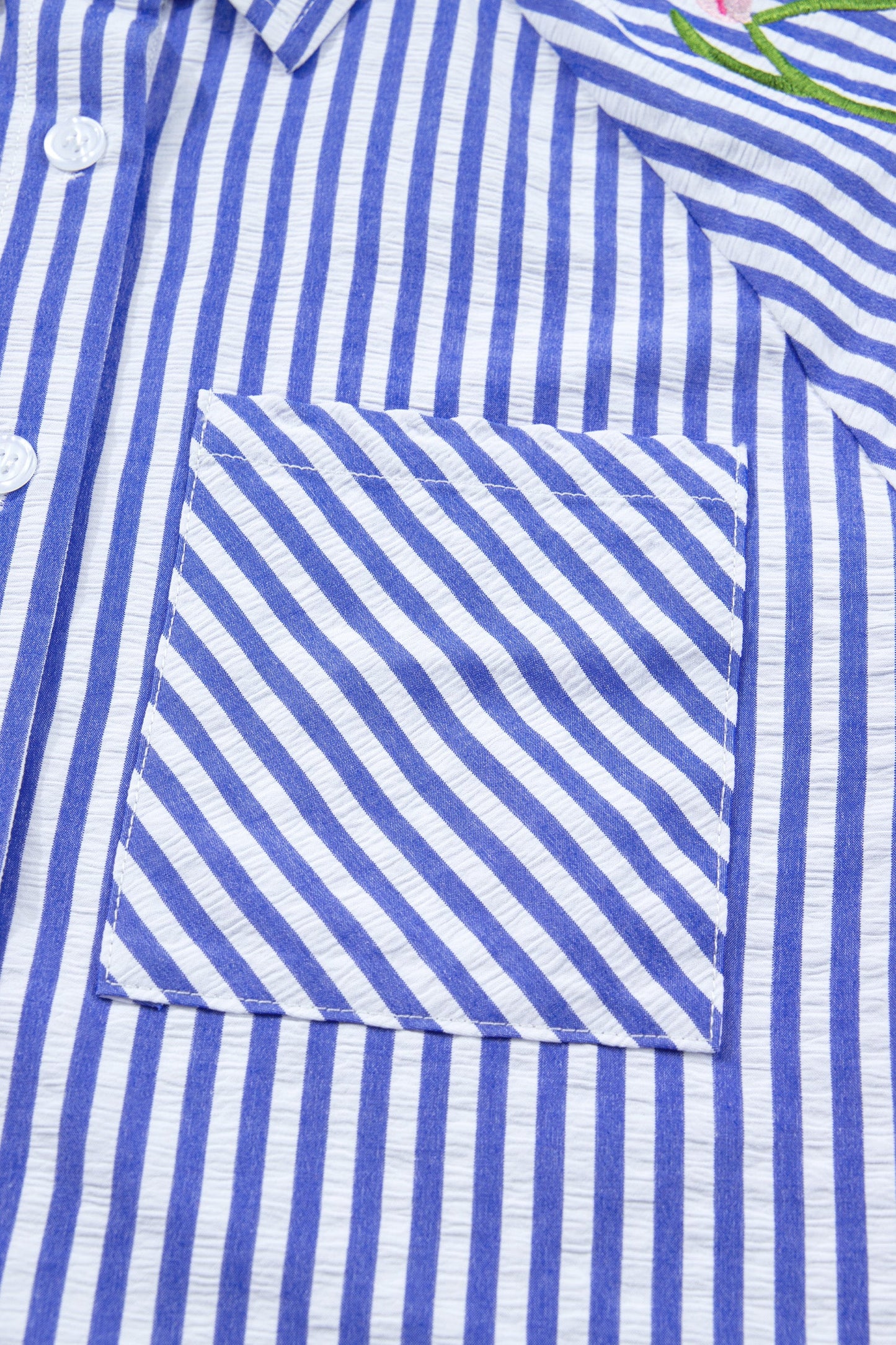 Threaded Pear Promise Puff Sleeve Down Shirt