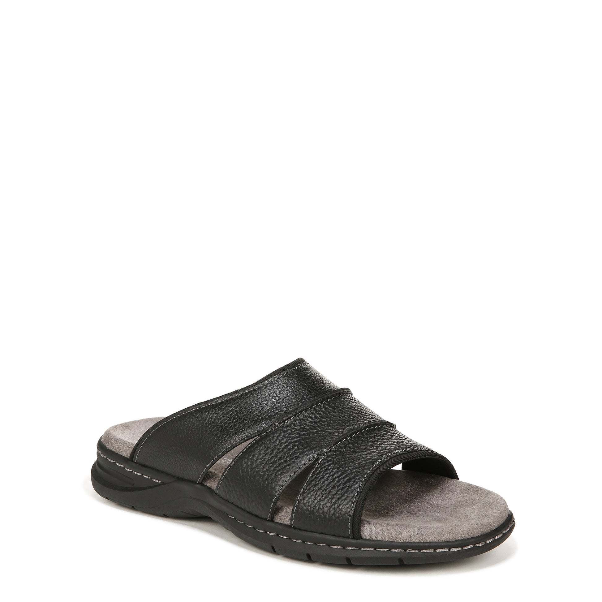 Black Leather/Synthetic-