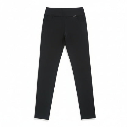 High Waist Velvet Padded Leggings for Women