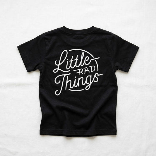 Rad Circle Logo Tee - Black