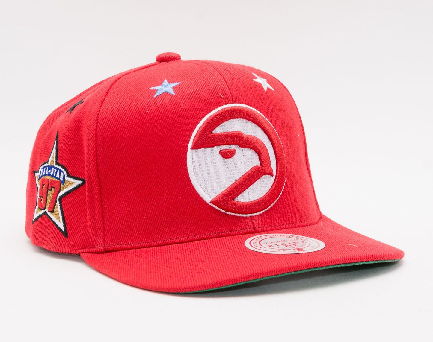 Men's Mitchell & Ness NBA 1997 Top Star Snapback Hwc Hawks - Red