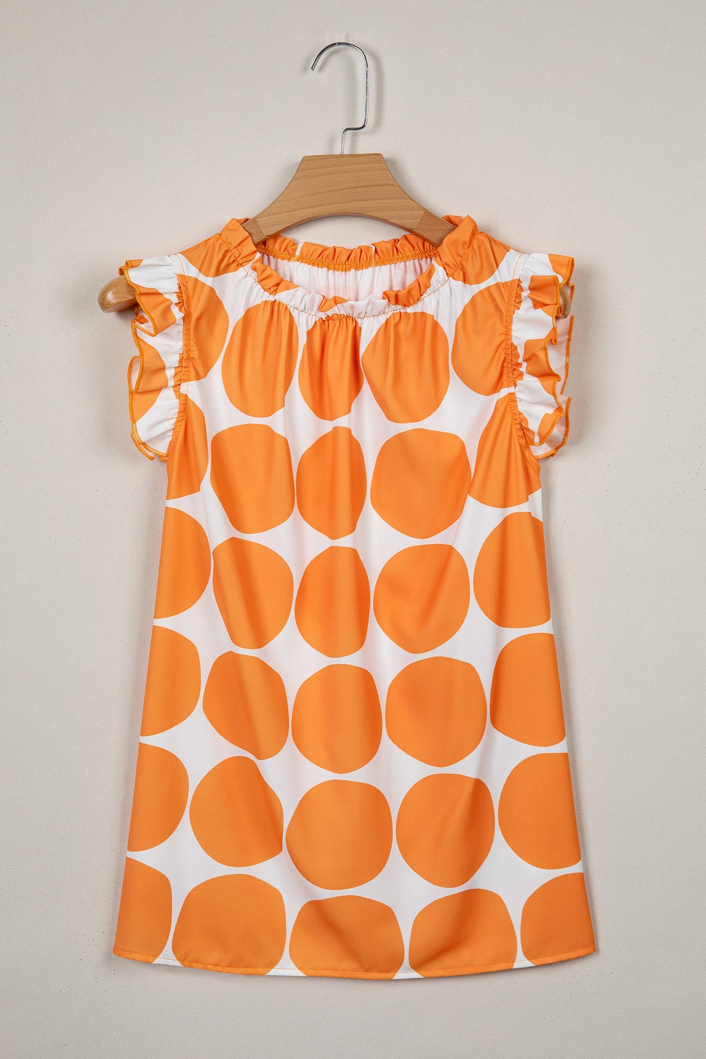 Threaded Pear Nayeli Frilled Shift Tank Top