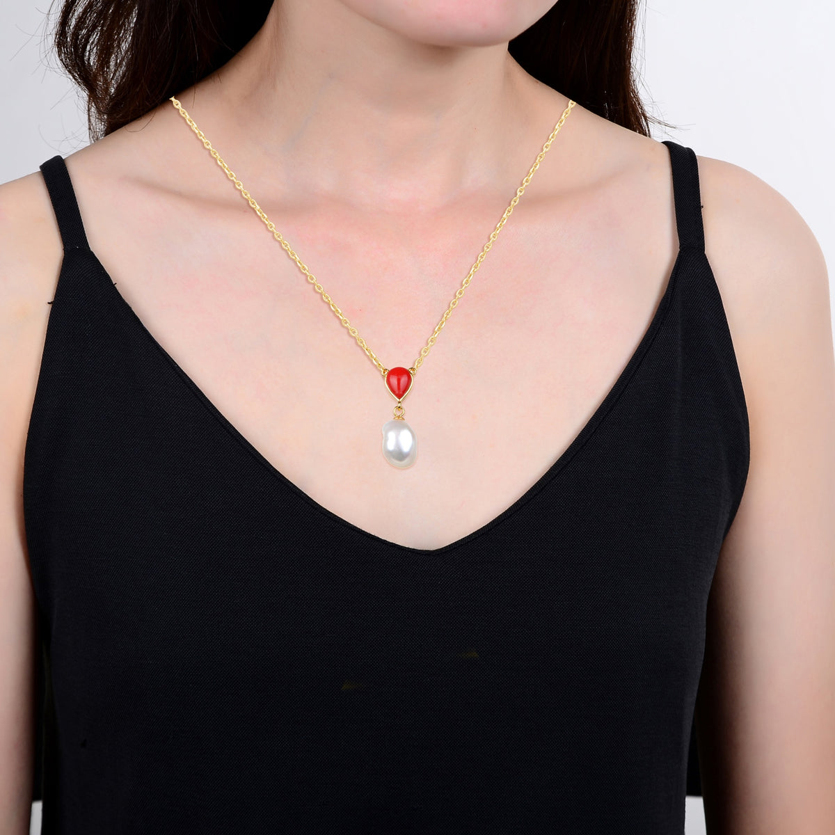 Red, White-