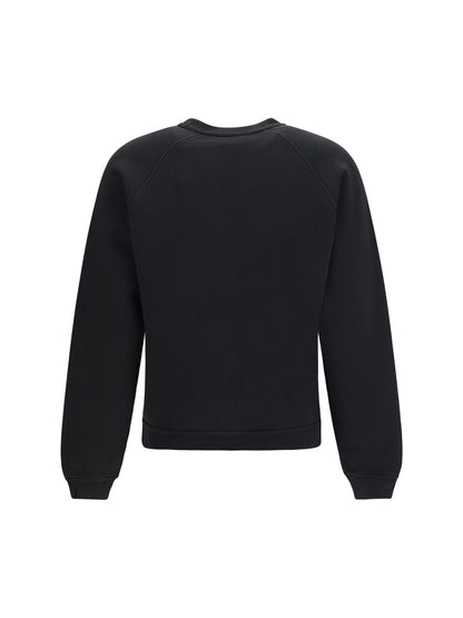 Cotton Sweatshirt Tulip Black