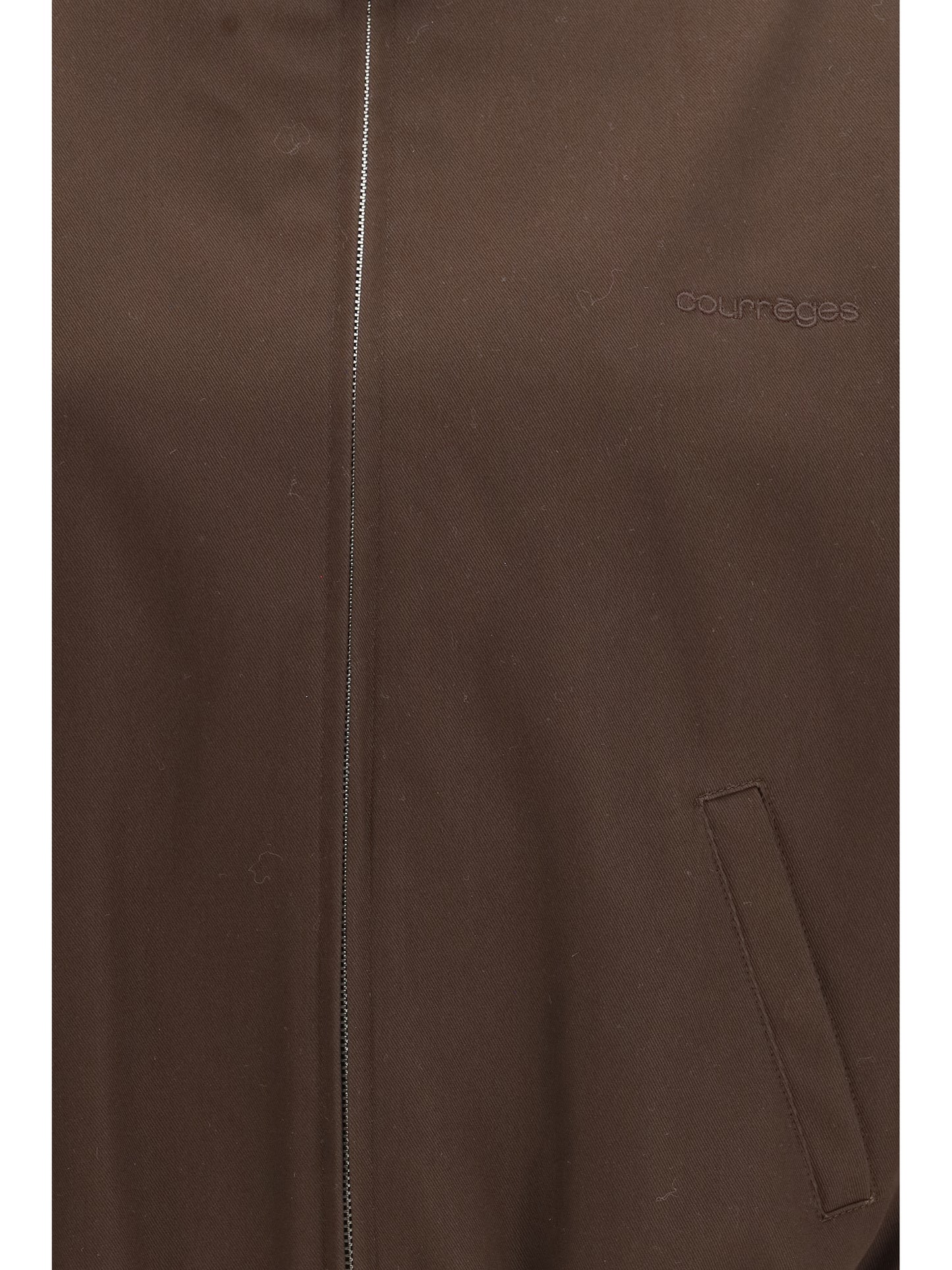 Bomber Jacket Zip-Up Chocolate