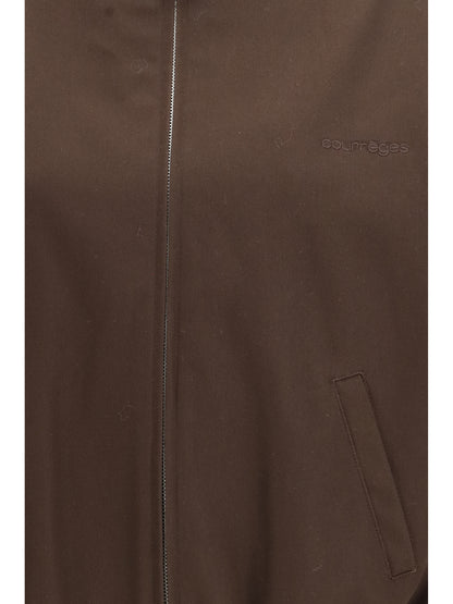 Bomber Jacket Zip-Up Chocolate