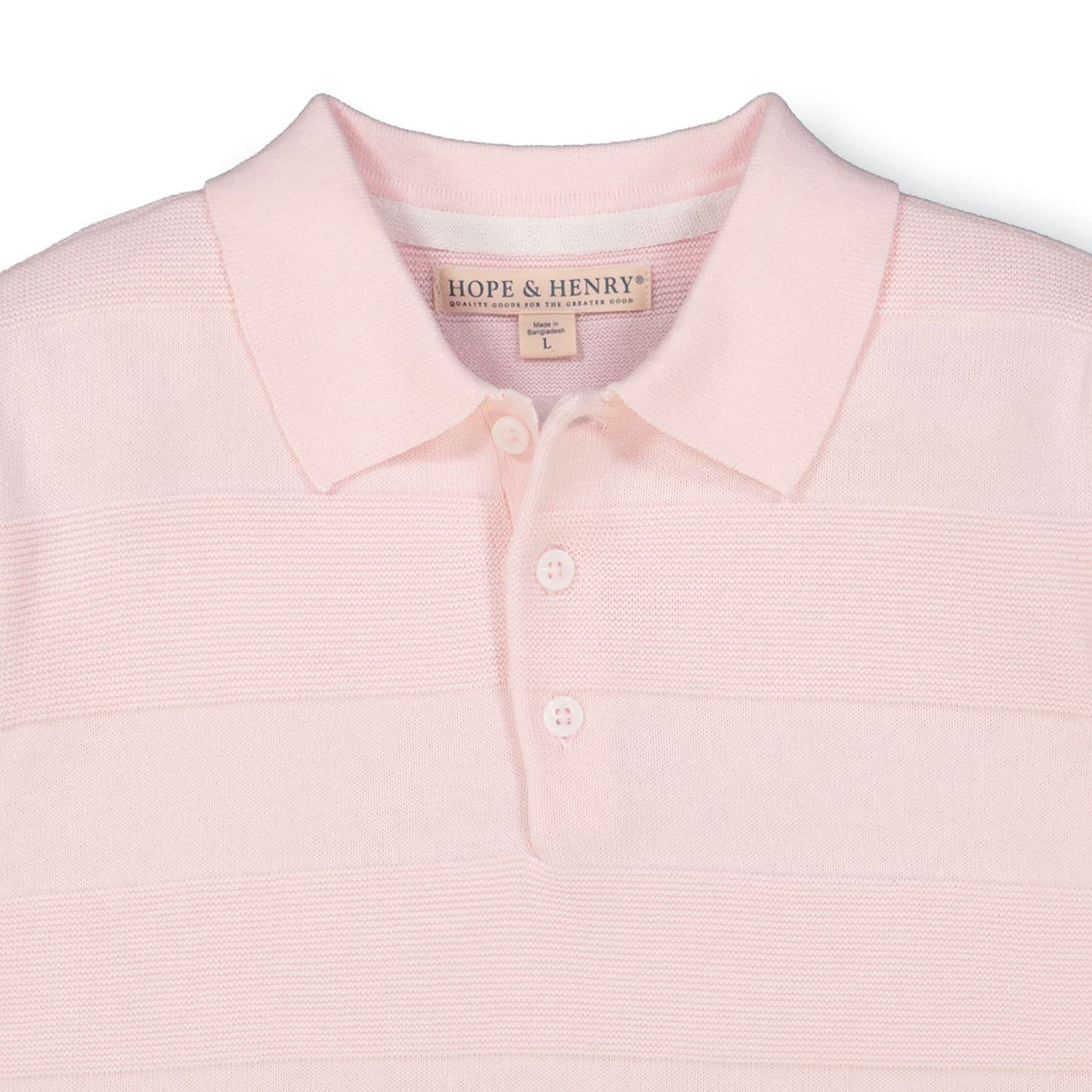 Short Sleeve Organic Sweater Polo - Baby