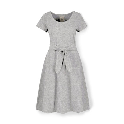 Organic Tie-Waist Knit Dress