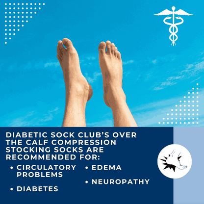 Medical Compression Stockings (Over The Calf)
