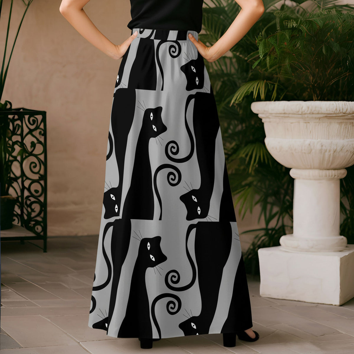 Grey and Black-