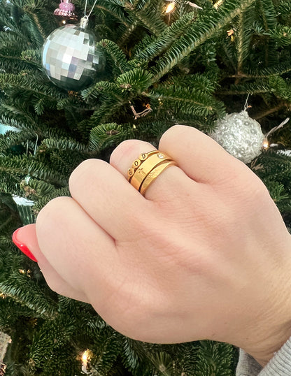 Elevated Faith Eternity Gem Ring