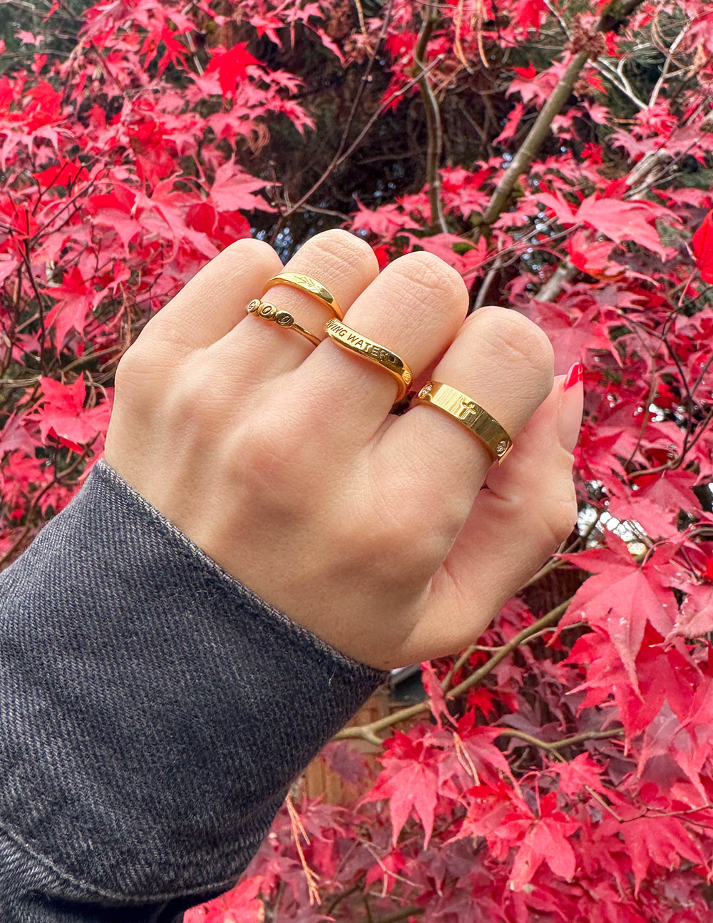 Elevated Faith Eternity Gem Ring