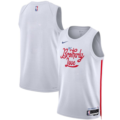 Nike Men's Nba Philadelphia 76Ers 2022/23 City Edition Swingman Jersey - DO9640-100