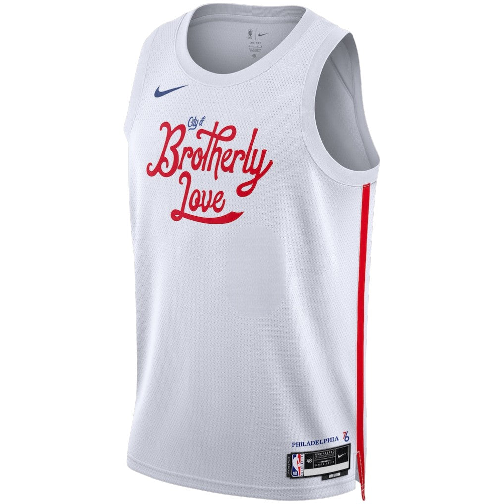 Nike Men's Nba Philadelphia 76Ers 2022/23 City Edition Swingman Jersey - DO9640-100