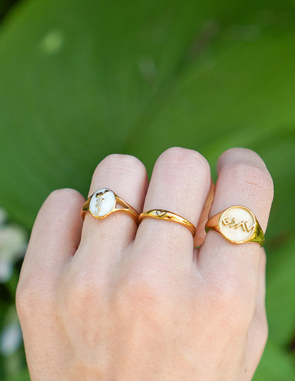 Elevated Faith Highs and Lows Signet Ring