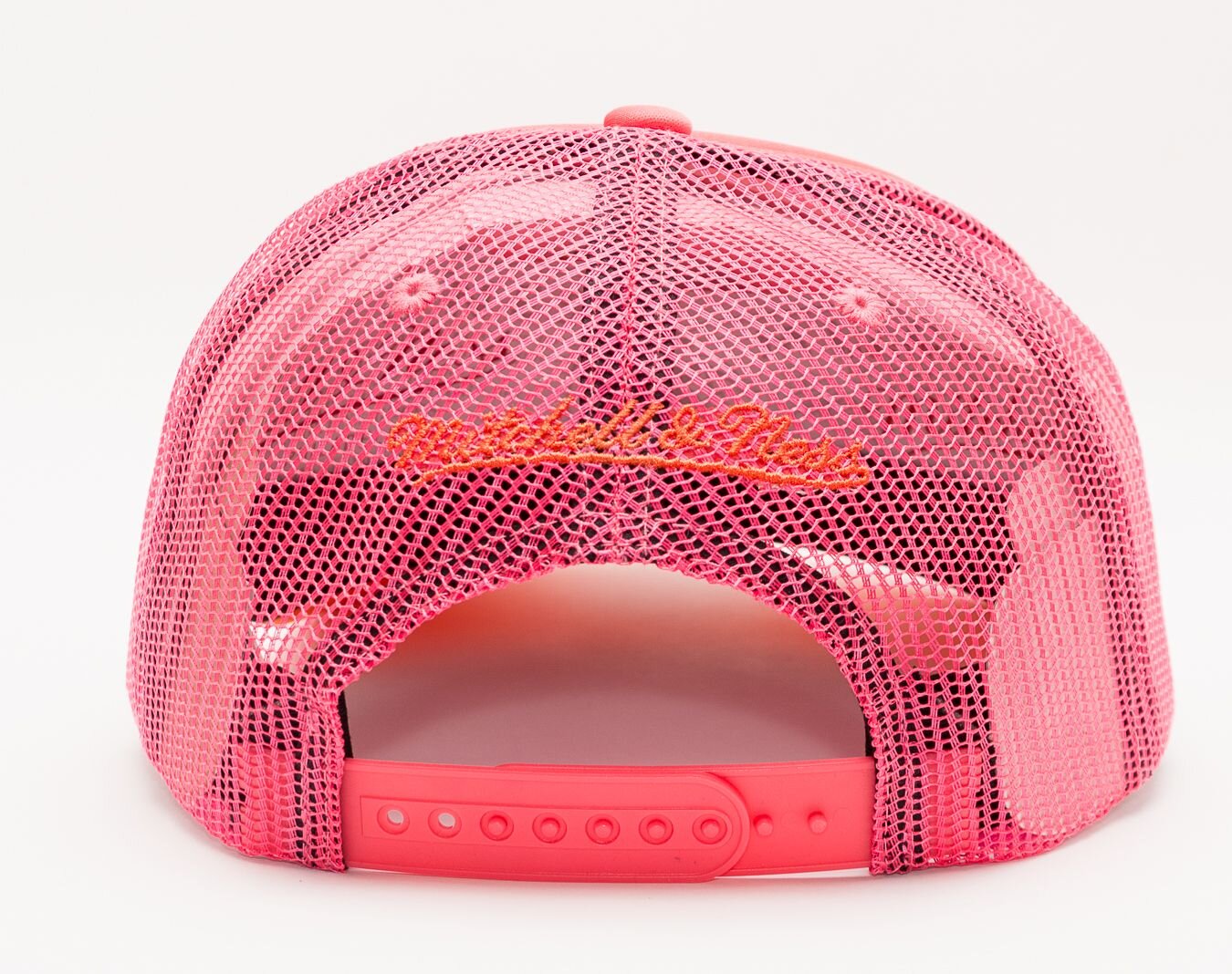 Men's Mitchell & Ness NBA Keep On Truckin Trucker Hwc Heat - Pink