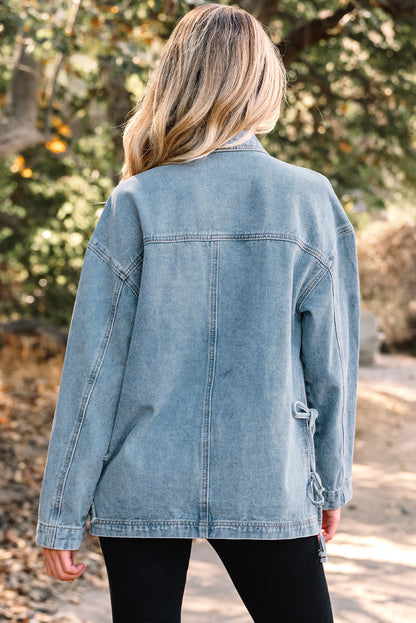 Threaded Pear Harper Up Boyfriend Style Jacket
