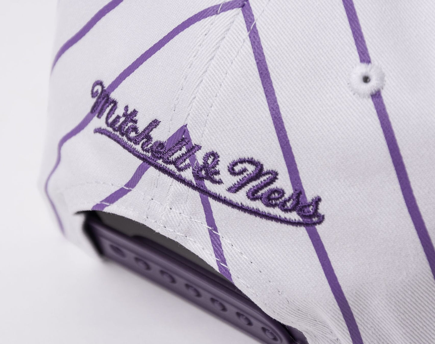 Mitchell & Ness Men's NBA Retro Pinstripe Snapback Hwc Raptors Snapback Caps