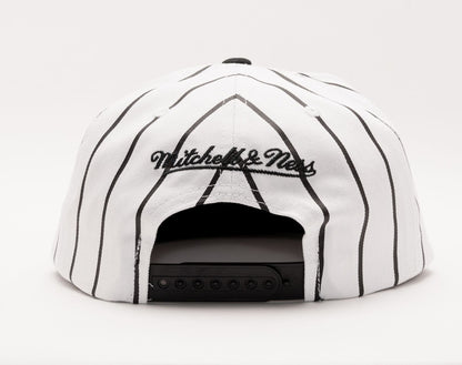 Mitchell & Ness Men's NBA Retro Pinstripe Snapback Hwc Trail Blazers Snapback Caps