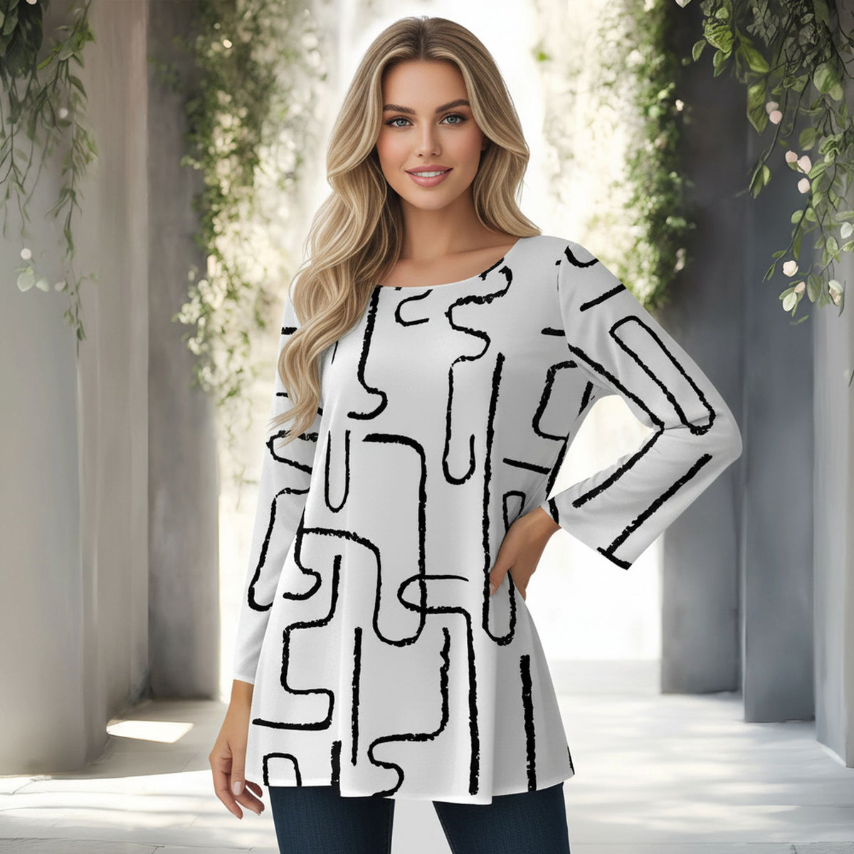 White and Black-