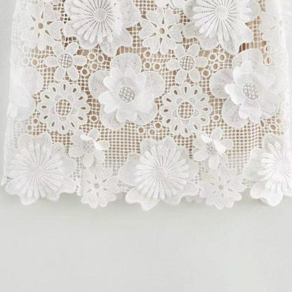 Miss Sparkling | Lace Floral Dress