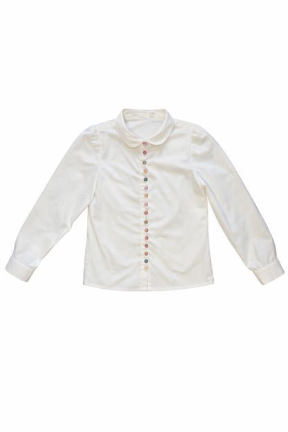 Pink Button Blouse