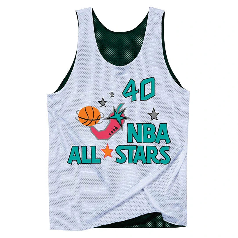 Mitchell & Ness Men's Reversible Mesh Tank Supersonics Shawn Kemp Tank Tops