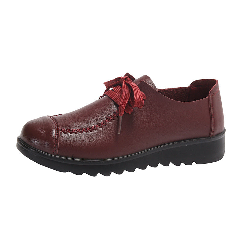Women's Black Flat Work Shoes – Soft Sole Anti-Slip Flats – Zulily