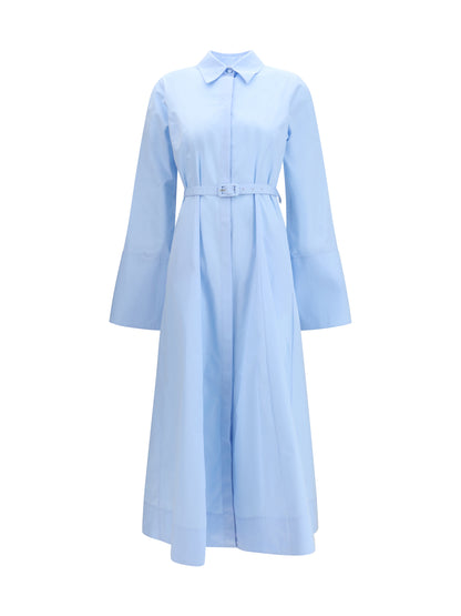 Maxi Shirtdress Carmina Light Blue