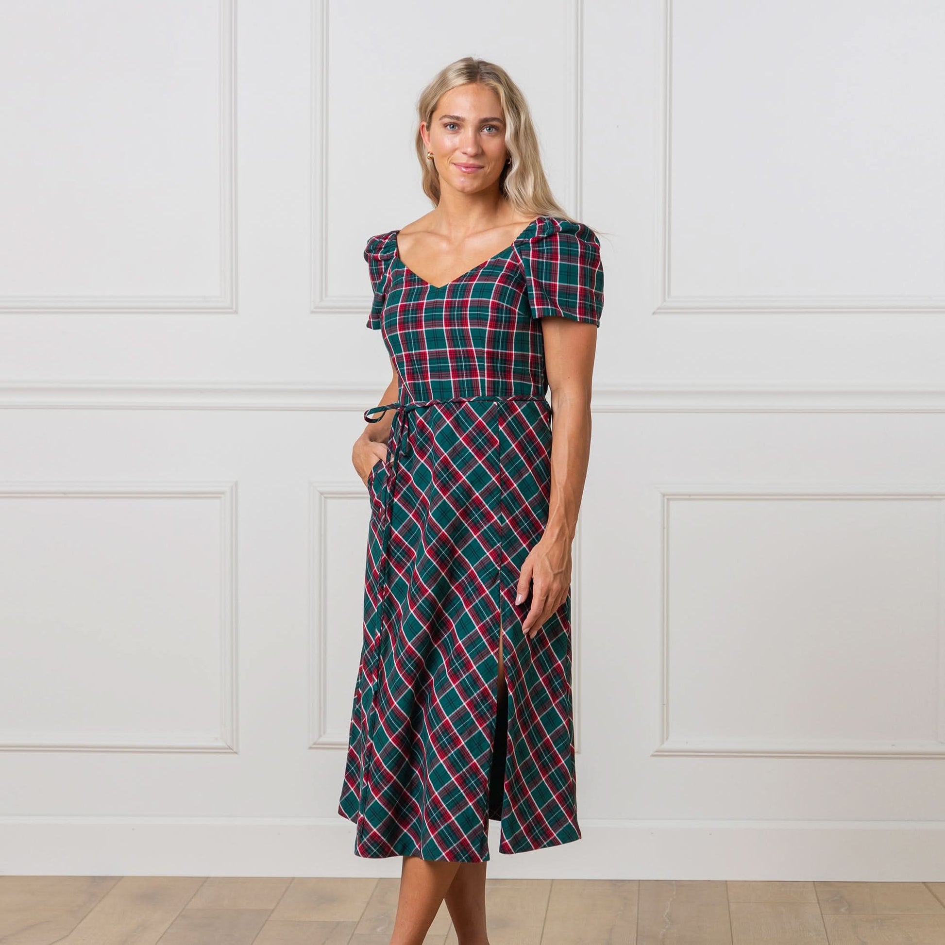 cotton sweetheart dress Sweetheart Fit And Flair Dress in Italian Multi Colored Cotton Eyelet Multi Color / 4