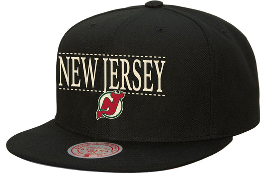 Men's Mitchell & Ness Nhl The City Snapback Devils - Black
