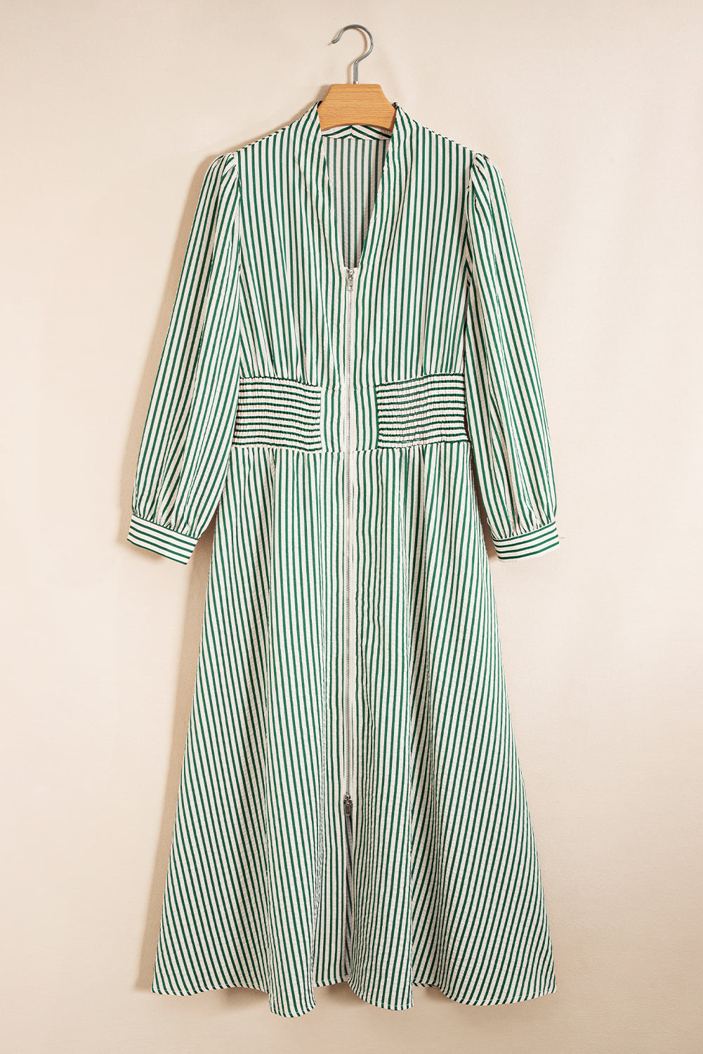 Threaded Pear Veracella High Waist Midi Dress