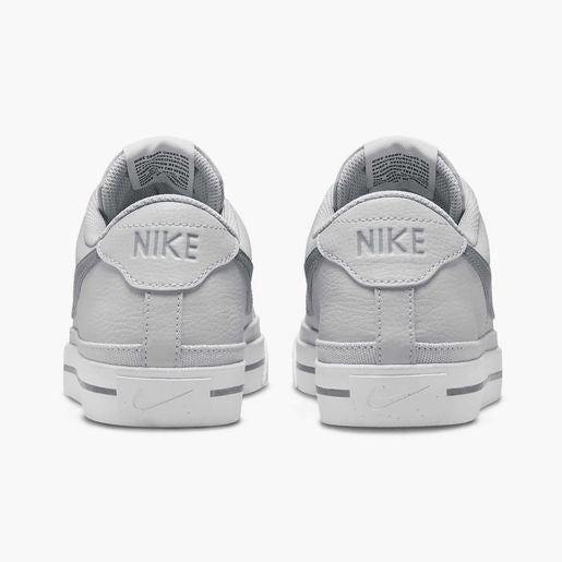 Nike Court Legacy Men's Sneakers — Smoke Grey Leather Low-Top