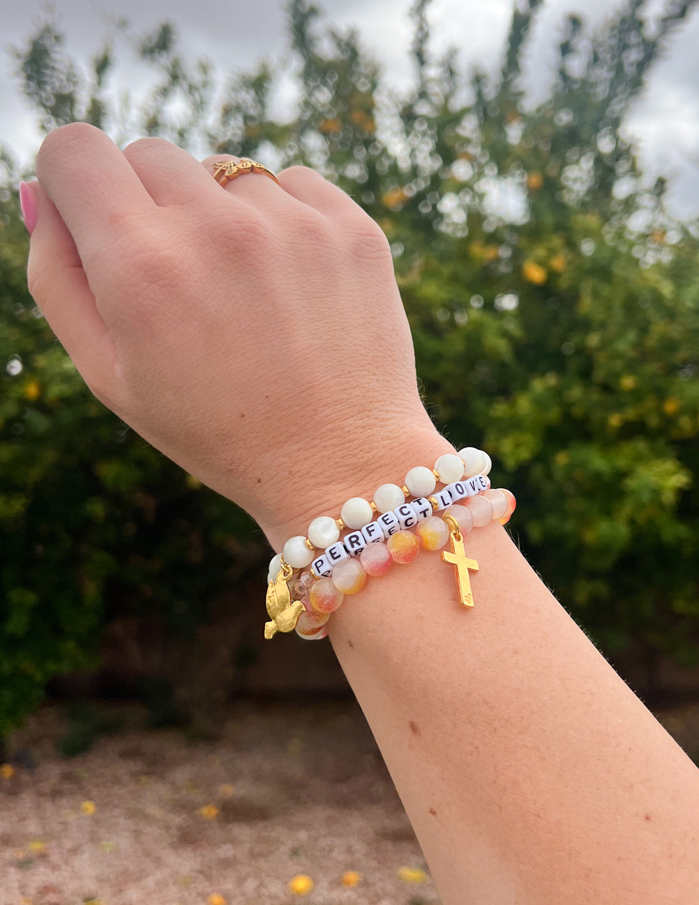 Elevated Faith Dove Charm Bracelet