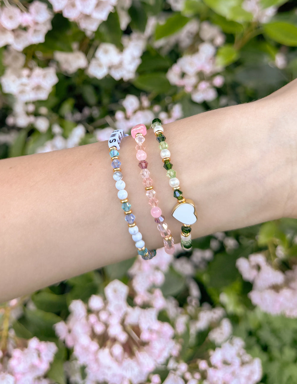 Elevated Faith The Way Letter Bracelet